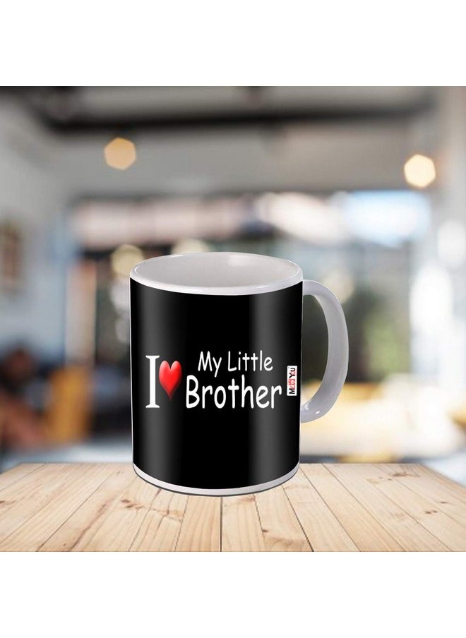 ME & YOU Raksha Bandhan Gift for Brother, Rakhi with Quoted Cushion and Printed Coffee Mug (Multicolor)