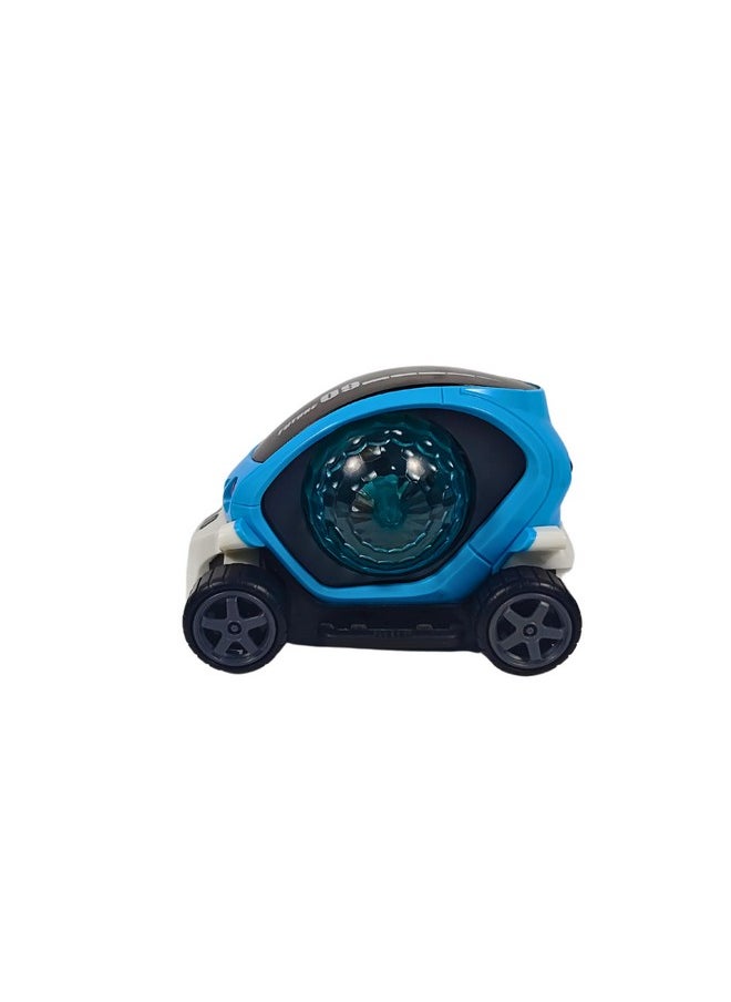 09 Future Car Toy -LED Light Car, High, Indoor & Outdoor Play, Gift for Boys & Girls 360 Rotating.