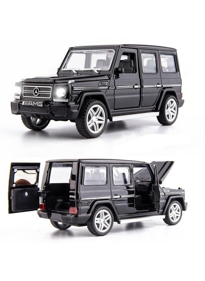 Sky Tech® Mercedes Benz G65 1:32 Model Car Exclusive Alloy Metal Pull Back Die-cast Car Diecast Metal Pullback Toy car with Openable Doors & Light Music Best Gifts Toys for Kids【Colors as Per Stock】