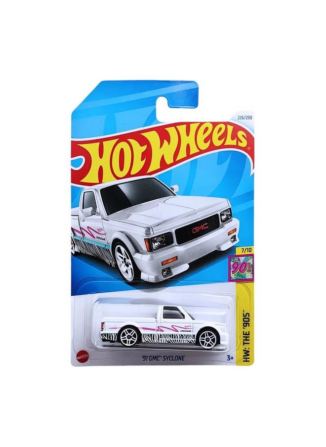 Hot Wheels 91 GMC Syclone HW The 90s for Ages 3 and Up (White)