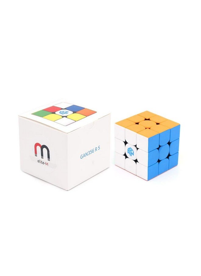 Cubelelo Gans 356-RS 3x3 Stickerless Magnetic High Speed Cube Puzzle for Kids & Adults Magic Speedy Stress Buster Brainstorming Puzzles Cube (Multicolor)