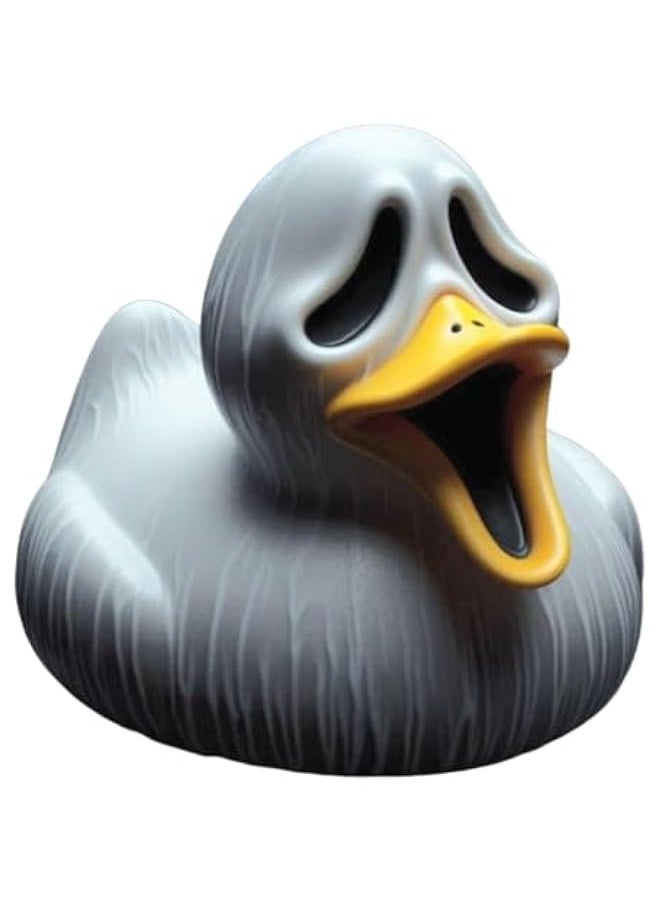 Classic Horror Movie Character Duck,3D  Horror Movie Ducks,Handmade Horror Figures  Duck,for Spooky  Home Desk Car Ornaments Car Décor Accessories (D)