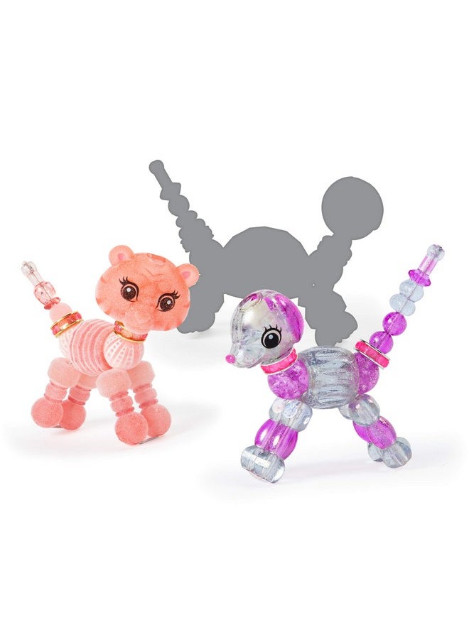 Twisty Petz, Series 2 3-Pack, Tickles Tiger, Pixiedust Puppy and Surprise Collectible Bracelet Set for Kids