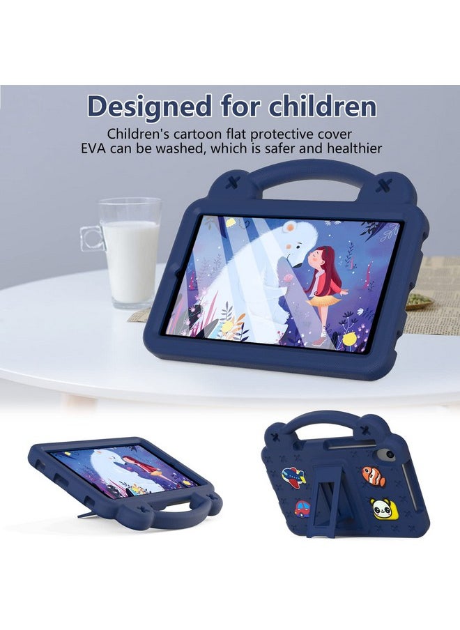 YRH for Onn 8 inch Tablet Case Gen 4 2024 Model #100135923, with Strap Stand Handle, EVA Shockproof Cover for Walmart Onn Tablet Case 8'', Navy