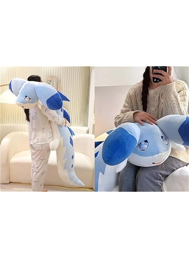 Long Dragon Plush Body Pillow,Chillet Plush Toys, Giant Soft Figure Doll, Huggable Stuffed Animal Plushies, Cute Plushies Animal Pillow (70in/2.5kg)