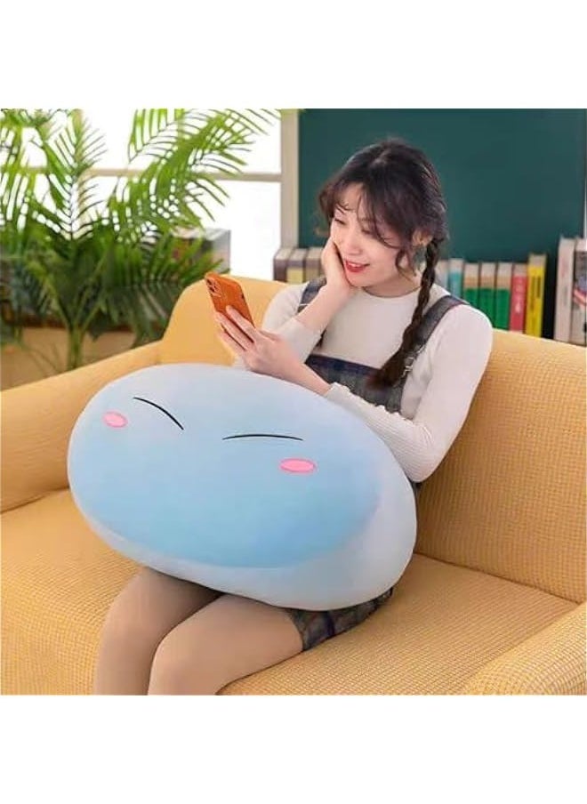 Cute Cartoon Throw Pillow Rimuru Doll Plush Doll Pillow （17.71 inches）