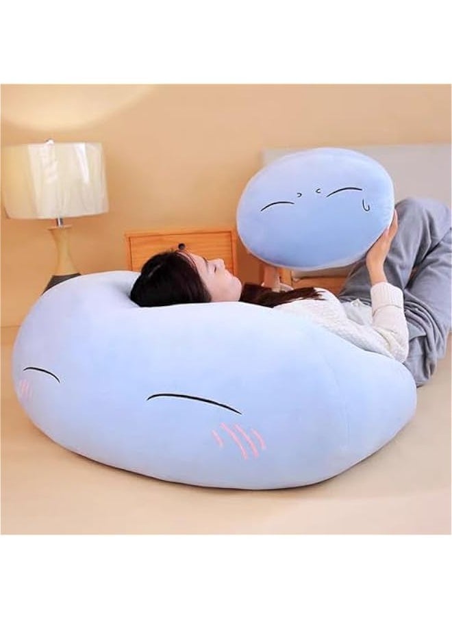 Cute Cartoon Throw Pillow Rimuru Doll Plush Doll Pillow （17.71 inches）