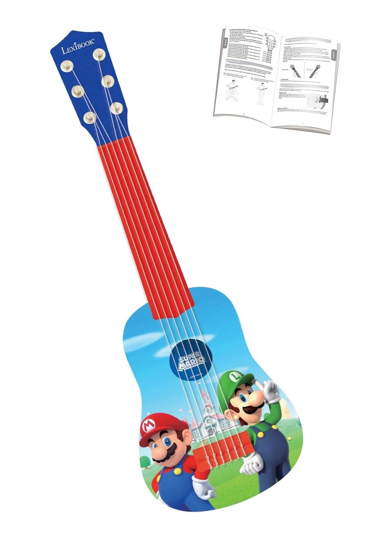 Lexibook My First Guitar | Super Mario Edition | 21-Inch Starter Instrument for Little Rockstars & Music Lovers