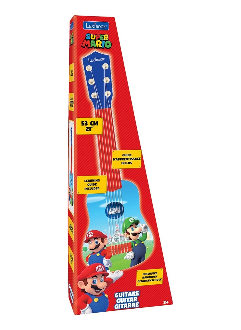 Lexibook My First Guitar | Super Mario Edition | 21-Inch Starter Instrument for Little Rockstars & Music Lovers