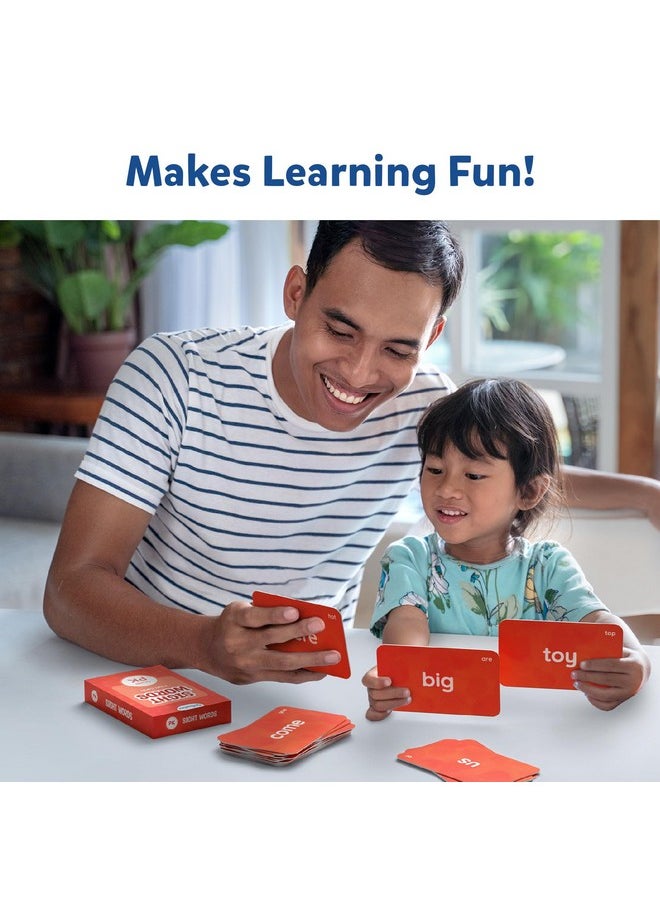 Skillmatics Flash Cards - 500 Sight Words, for Preschool (Pre-K), Kindergarten,1st, 2nd, 3rd Grade, Includes The Dolch & Fry Word List & 6 Unique Games