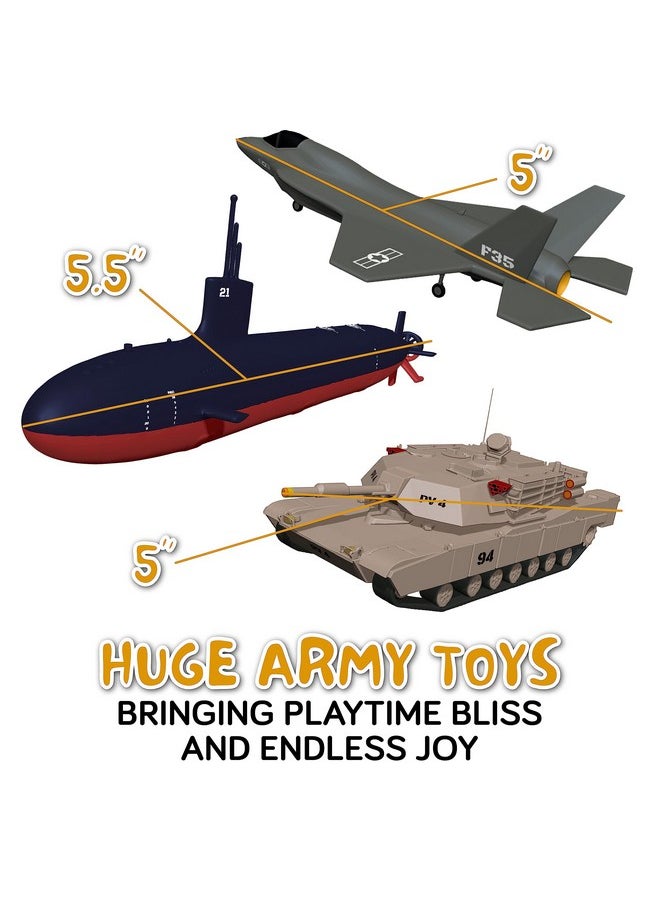 Mold Free Bath Toys For Babies And Toddlers, No Hole Bath Toys, Army Bath Toys No Mold For Tub, Beach, Pool, Bpa-Free, Safe, Fun Infant Baby Bath Toys No Holes 0 1-3 6 12 18 Month
