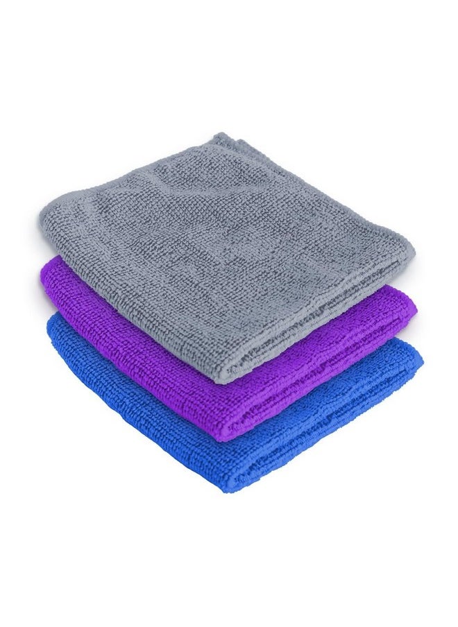Homestic Face Towel | Microfiber Hand Towel | Antibacterial Face Towel | Hair & Face Towel for Man | 400 GSM Towel | SHXS40601 | SHXS40602 | SHXS.. | Pack of 3 | Multi