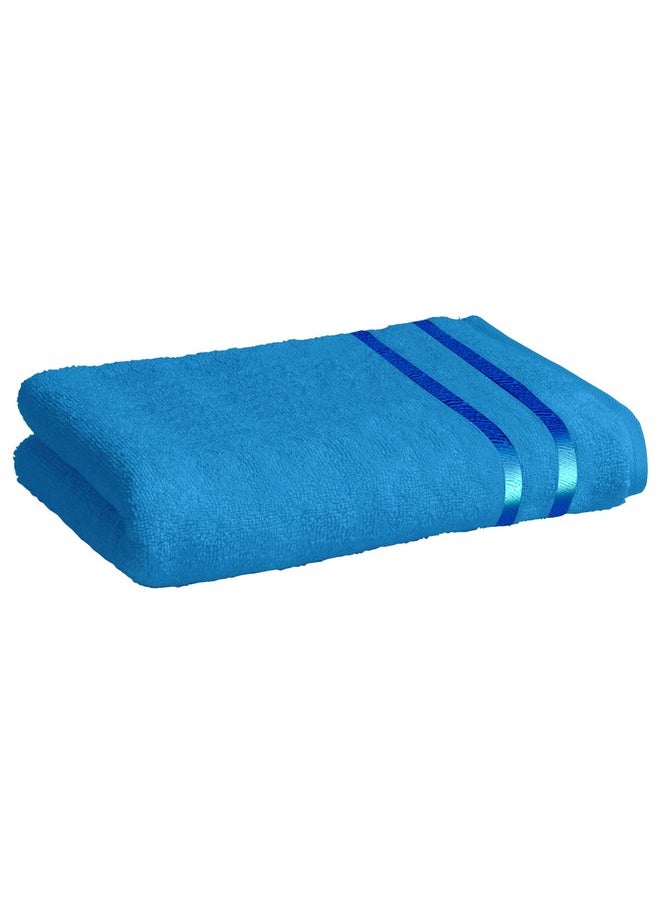 Story@Home Towels for Bath | Cotton Towels for Bath Large Size | Towel Set of 1 | 450 GSM | 70 x 140 cm | Blue | Bath Towels for Men, Women & Kids | Gym Towel | Perfect for Everyday Use