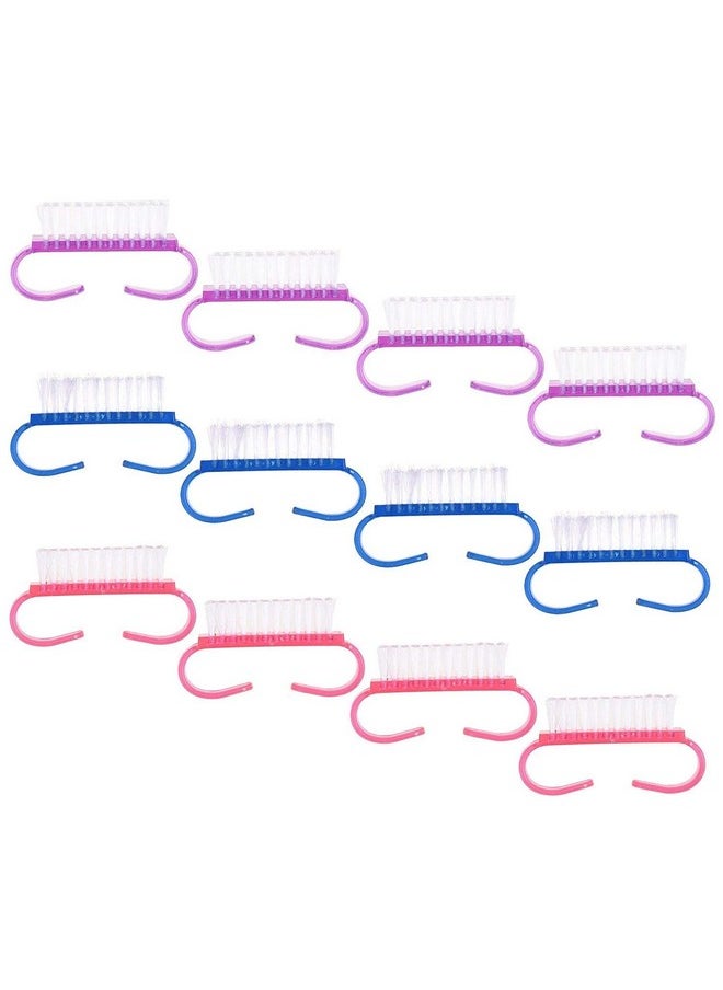 FAMEZA 12 Brush Scrub Cleaning Pedicure Brushes