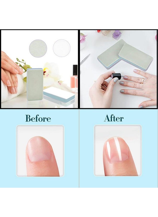 DIY Crafts Pack of 2 Pcs, Sponge Pad, Grip Nail Sponge, Hand Fingernail Sponge Cleaner Scrubbing Pad Pedicure f (Pack of 2 Pcs, Sponge Pad)