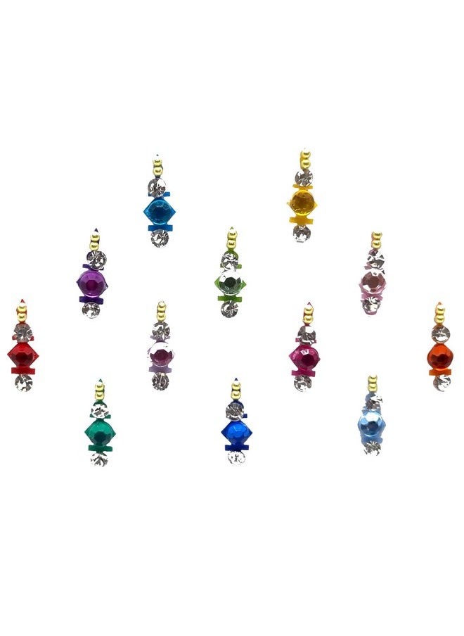 Comet Busters Beautiful Handcrafted Multicolor Bindis (BIN1842)