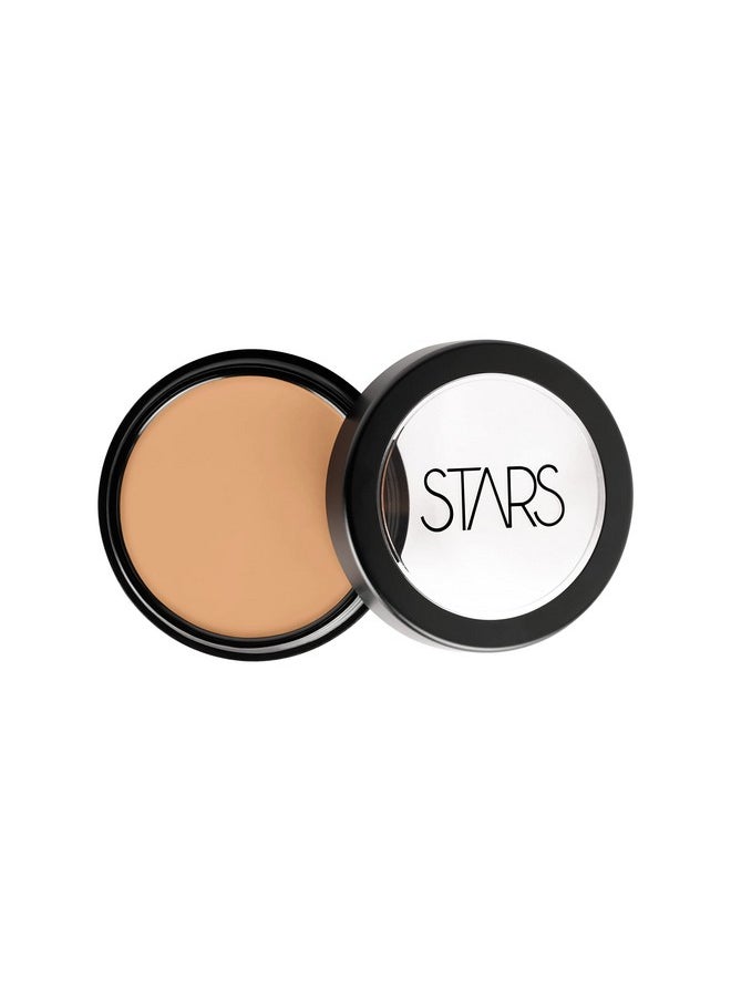 STARS COSMETICS Makeup Foundation Matte Finish Cream Personal & Professional, Light Weight, Waterproof & Long Lasting, Full Coverage Face For All Skin Types for Women & Girls 8g (S4)