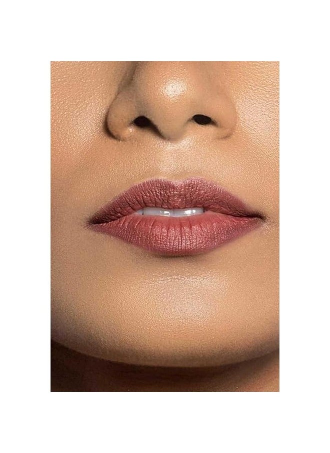 MyGlamm Perfect Curves Matte Lip Crayon-Bourbon Candy (Beige)-3.7 gm | Brick Pink Matte Lipstick | Long Lasting Lipstick with Moisturising Formula | Vegan & Cruelty-Free