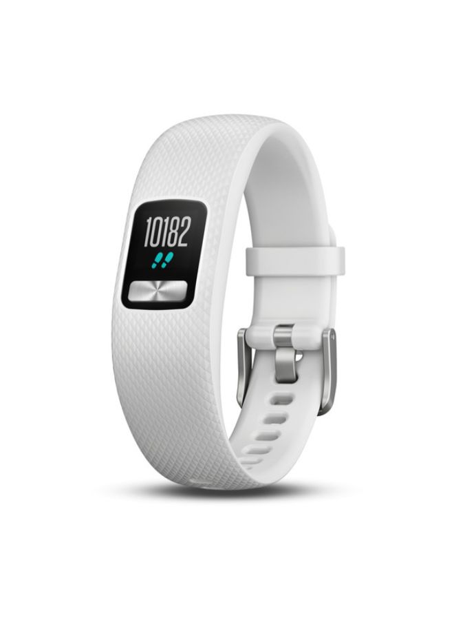 Vivofit 4 Smart Wristband Fitness Tracker White