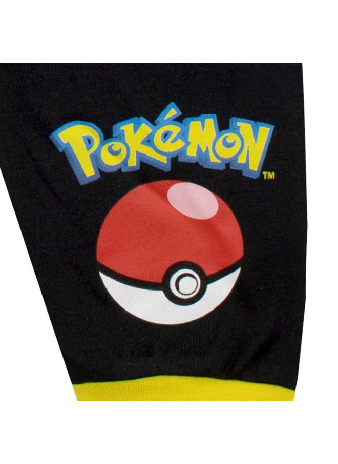 Pokemon Boys Pajamas Size 7 Black