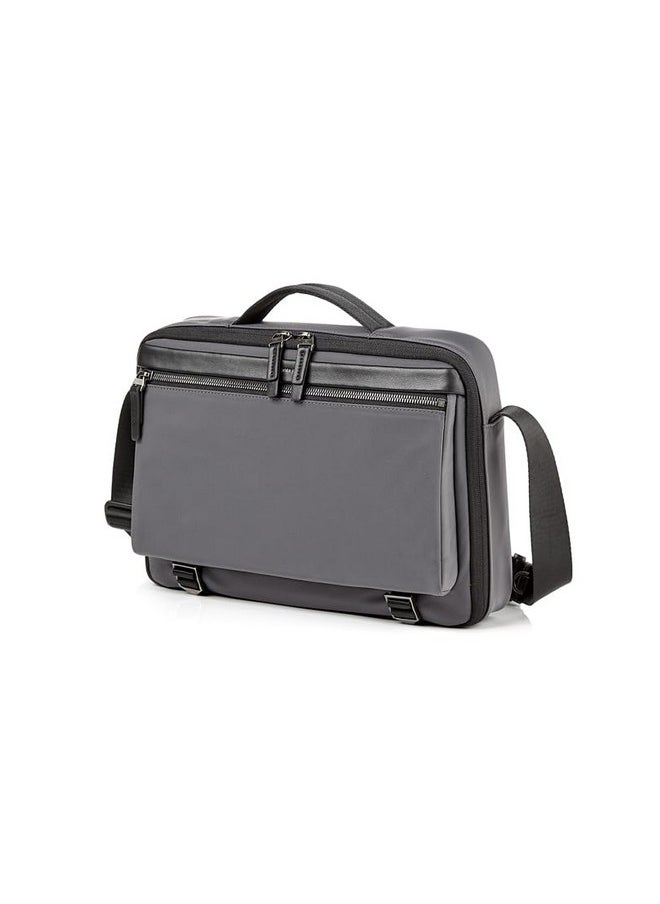 Samsonite Red Somervil 31 Cms Dark Grey Nylon Premium Messenger & Sling Bags for Travel