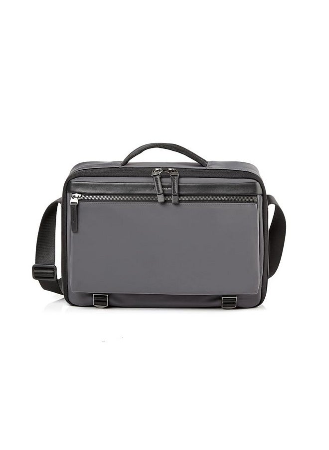 Samsonite Red Somervil 31 Cms Dark Grey Nylon Premium Messenger & Sling Bags for Travel