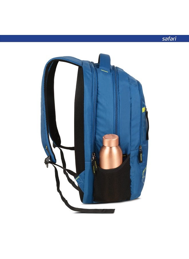 Safari Swagpack 35 Ltrs Large Laptop Backpack With 3 Compartments and Raincover - Blue (SWAGPACK19CBBLU)