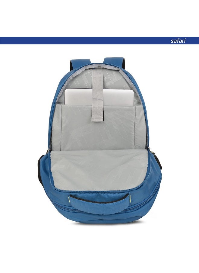 Safari Swagpack 35 Ltrs Large Laptop Backpack With 3 Compartments and Raincover - Blue (SWAGPACK19CBBLU)