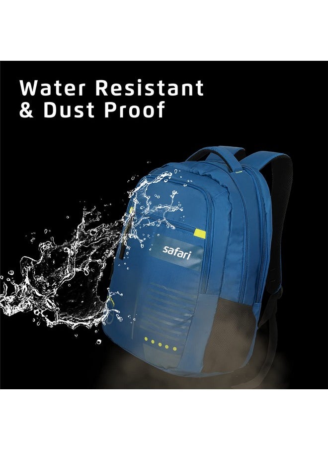Safari Swagpack 35 Ltrs Large Laptop Backpack With 3 Compartments and Raincover - Blue (SWAGPACK19CBBLU)