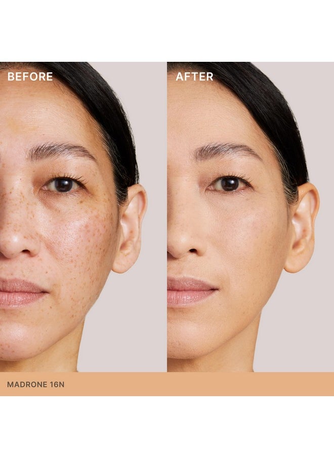 - Skin Rewind Complexion Stick - Foundation + Concealer + Skincare | Non-Toxic, Vegan, Cruelty-Free, Clean Makeup (16N - Madrone, 0.35 Oz | 10 G)