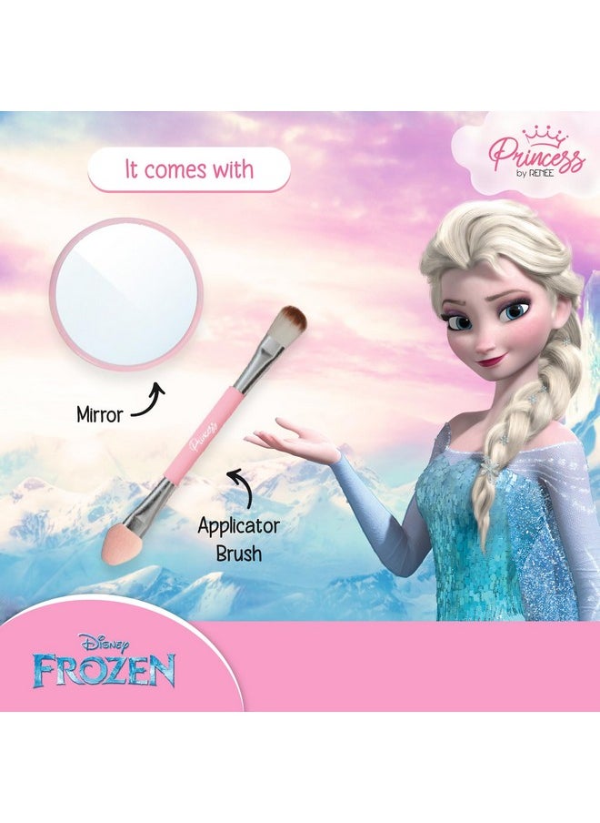 Y Frozen Princess By Renee Unicorn Makeup Kit Elsa 7.4 Gm, Pre-Teen Girls, Includes 2 Matte, 4 Shimmer Eyeshadows, Lip Butter, Lip & Cheek Tint, Compact & Travel Friendly, Cruelty-Free & Vegan