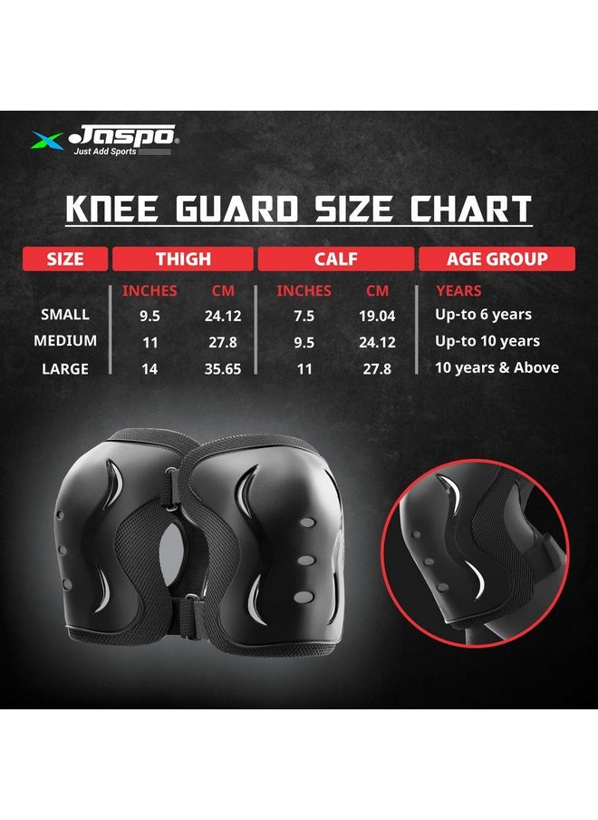 jaspo Plastic SX 4 Protective Set Suitable for Age Group Upto 14 Years Old (Yellow)