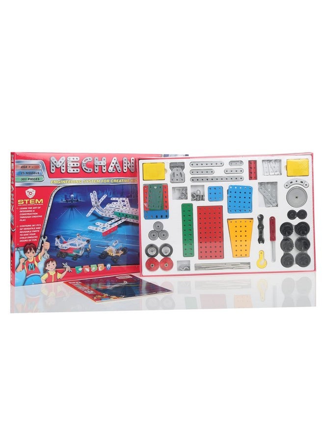 Mechanix-5, STEM Educational Toy, Building and Construction Set for Kids Age 7+ Years