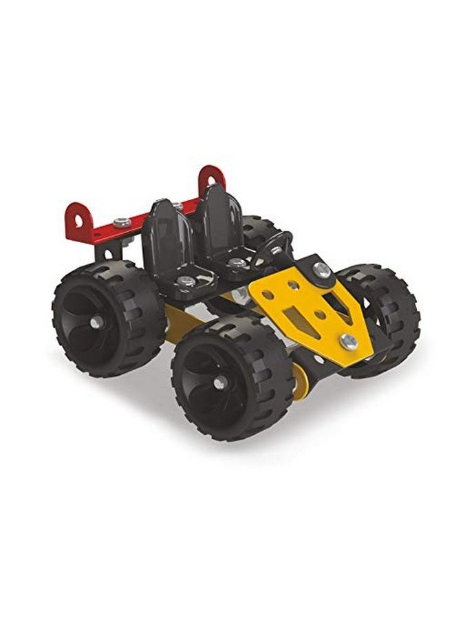 Mechanix Basic, STEM Education Toy, Pieces 90, Model 6, Make in India, Building and Construction Set for Boys and Girls Age 7+ Years, Multicolour - Birthday Return Gift