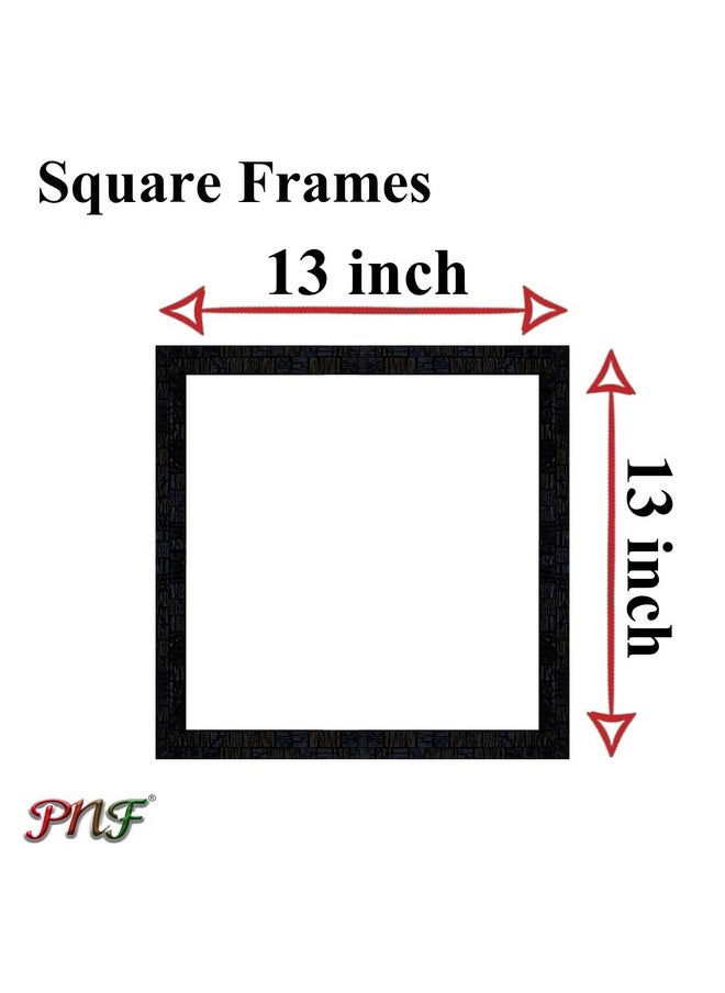 PNF-275-wording -someth ng today that your future self will .thank you for with Wooden Synthetic Frame Painting with Acrylic Sheet (Glass)(13x13inch,Multicolour,Synthetic)
