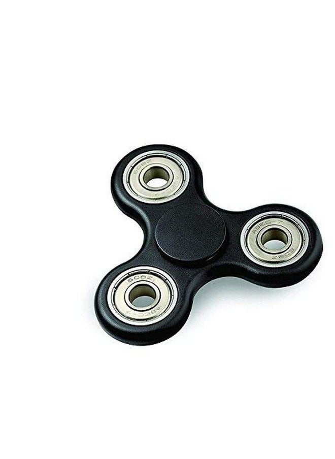 Premsons® Hand Spinner Desk Toy - High Speed Smooth Finger Spin Sensory Fidget Stress Relief Game Play for Kids & Adults - Birthday Party Gift - Combo - Black + Metal Gold Dual