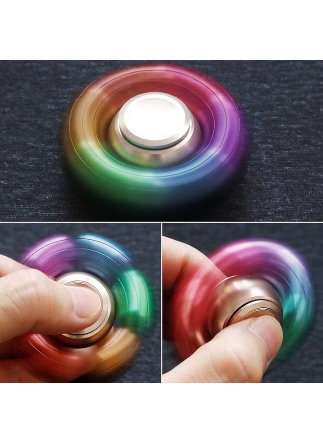 Premsons® Hand Spinner Desk Toy - High Speed Smooth Finger Spin Sensory Fidget Stress Relief Game Play for Kids & Adults - Birthday Party Gift - Metal - Multicolour Dragon Balls
