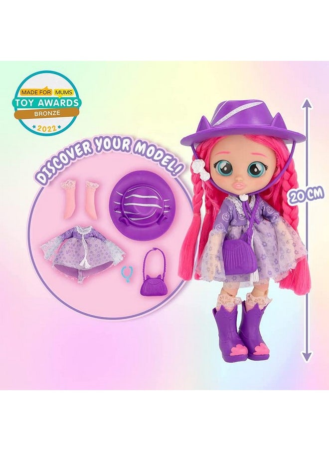 Toy Garrage BFF Katie Fashion Doll with 9+ Surprises Including Outfit and Accessories for Fashion Toy, Girls and Boys Ages 4 and Up, 7.8 Inch Doll (Katie)