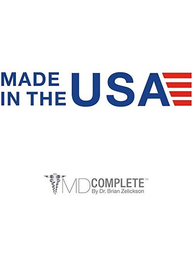 MD Complete 3-Step Professional Acne Clearing System: Salicylic Acid Cleanser, Benzoyl Peroxide Spot Treatment and Retinol Vitamin-C Complexion Correcting Serum