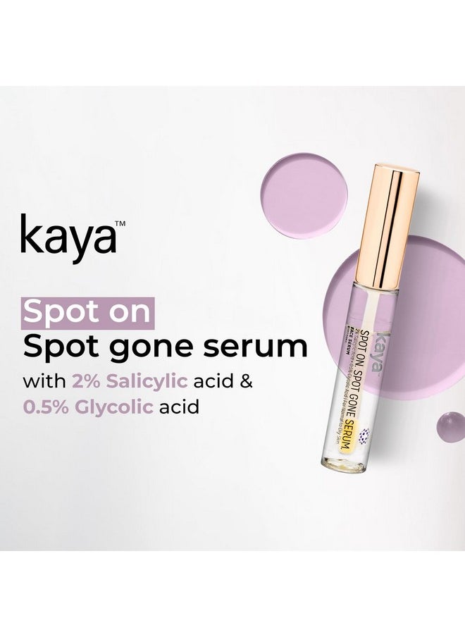 Kaya Spot On Spot Gone Serum 8ml | Acne Care | Paraben Free | For All Skin Types