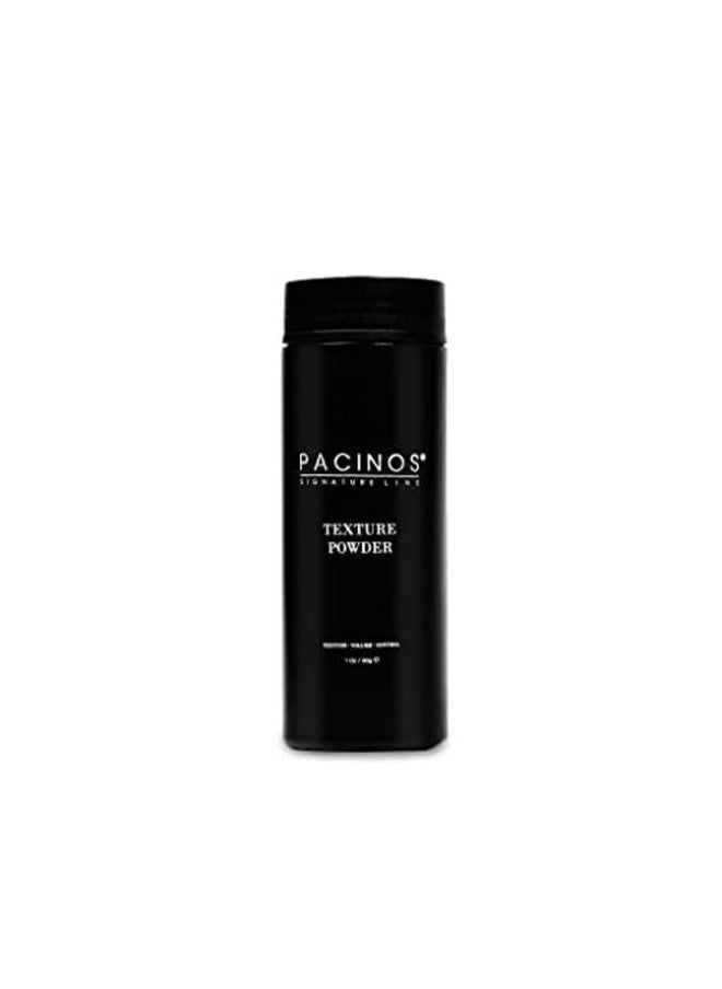 Pacinos Texture Powder - Lightweight Root Lifting Powder with Matte Dry Finish for Texture, Volume & Thickness - Shaker Bottle for Easy Hair Styling - 30g