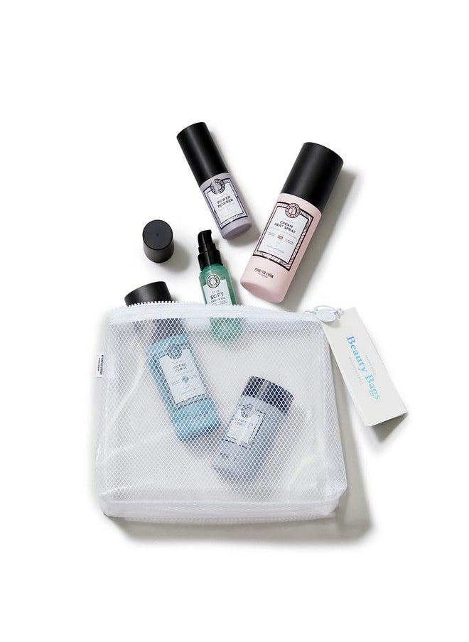 Maria Nila, The Styling Beauty Bag, 5 Styling Products to get Creative with your Looks, 100% Vegan & Sulfate/Paraben free