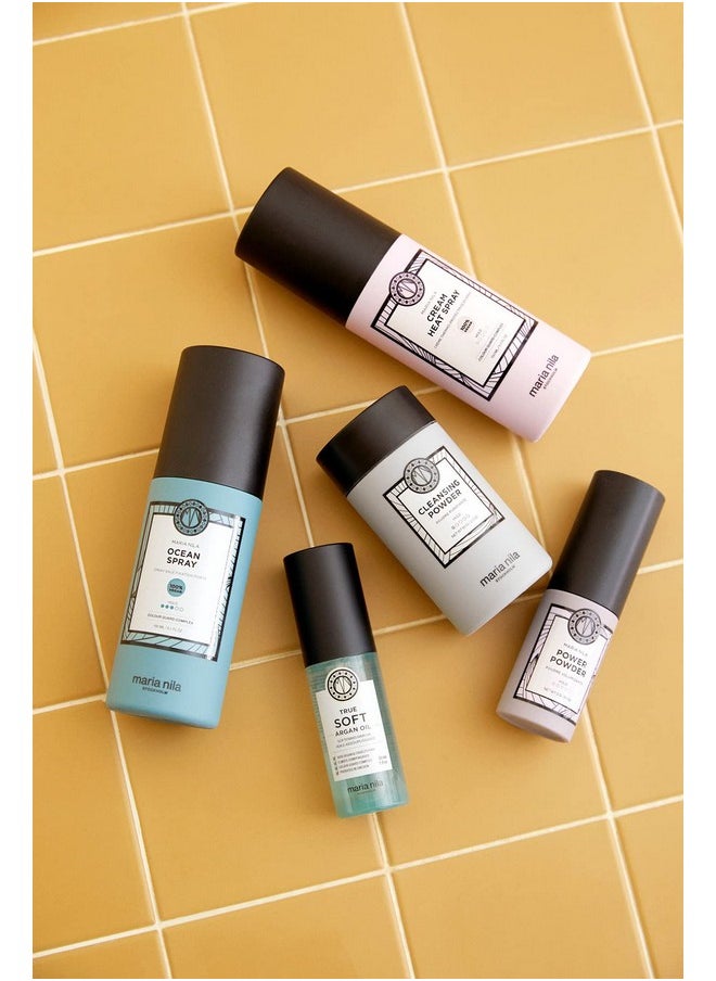 Maria Nila, The Styling Beauty Bag, 5 Styling Products to get Creative with your Looks, 100% Vegan & Sulfate/Paraben free