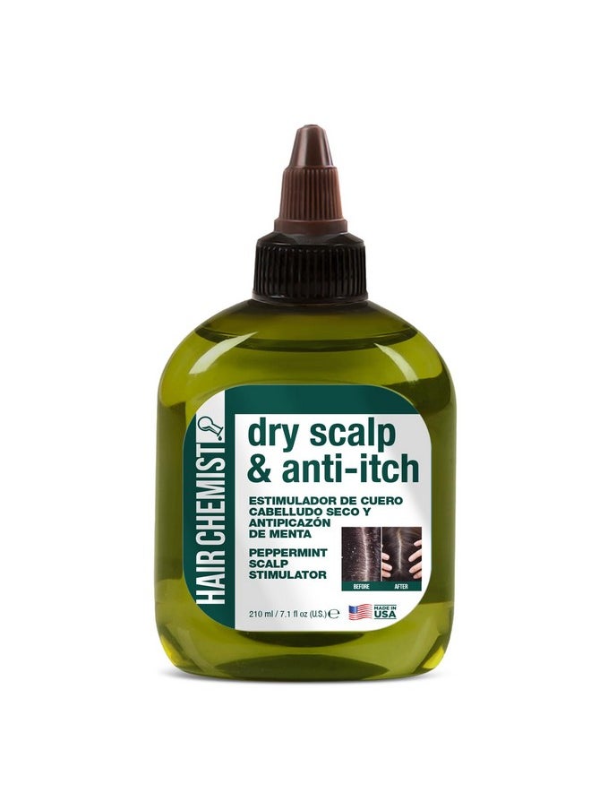 Hair Chemist Peppermint Scalp Stimulator for Dry Scalp & Anti-Itch 7.1 Ounces - Soothing Solution for Scalp