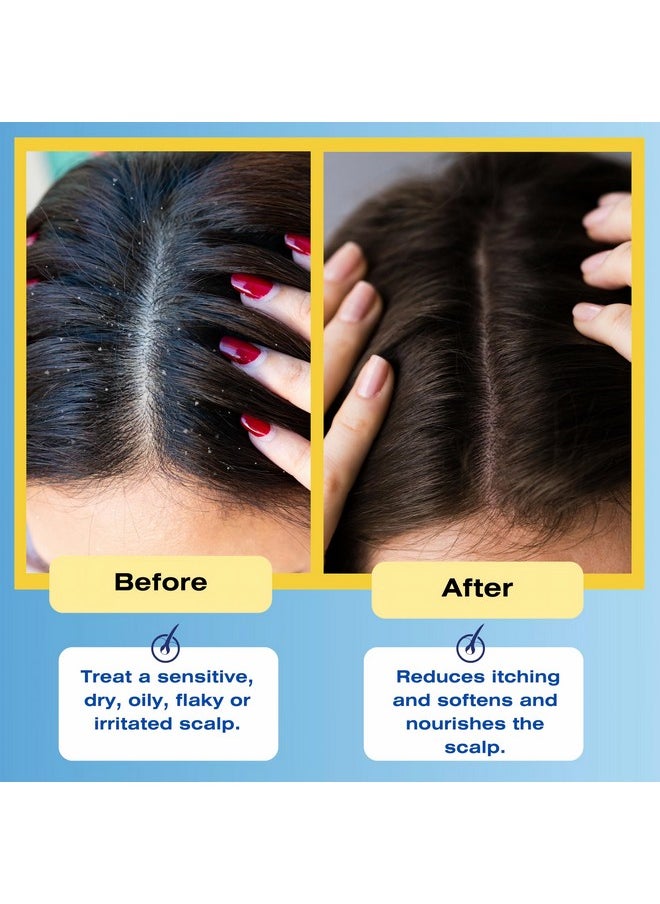 Mediceuticals Therapeutic Conditioner - All Skin Types - Sensitive Dry Scalp - Oily Scalp - Reduces Itching - Flaky Scalp 8.45oz (250ml)