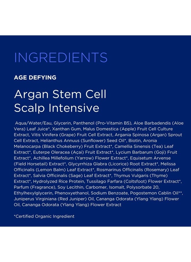 Andalou Naturals Argan Stem Cell Age Defying Scalp Intensive,White 2.1 Ounce