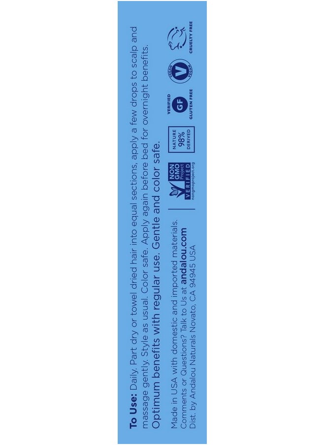 Andalou Naturals Argan Stem Cell Age Defying Scalp Intensive,White 2.1 Ounce