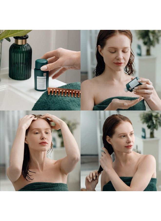 Kristin Ess Anytime Anywhere Scalp + Hair Milk Oil, Hydrating for Damaged Hair, infused with Coconut Oil and Jojoba Oil, Castor Oil for Hair Growth