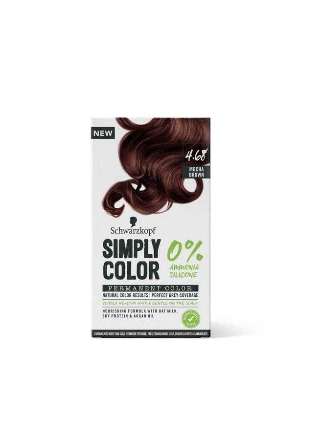 Schwarzkopf Simply Color Permanent Hair Colour - 4.65 Mocha Brown