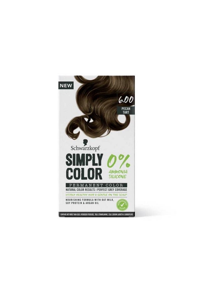 Schwarzkopf Simply Color Permanent Hair Colour - 6.00 Light Brown